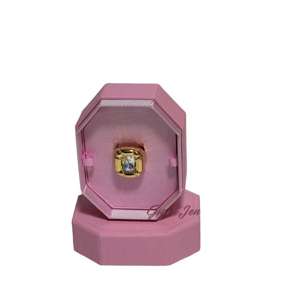 Swarovski Dulcis Cocktail Ring Size 58/ 8 Color gold New - Picture 7 of 10
